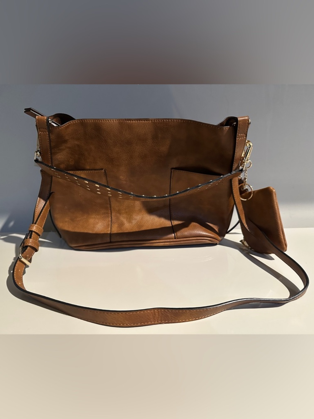 Steve Madden Brown Shoulder Bag - Picture 7 of 10